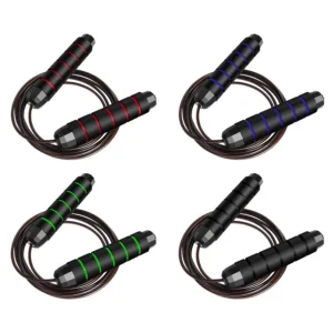 Rapid Speed Jump Rope Steel Wire Skipping Rope Exercise Adjustable Jumping Rope Fitness Workout Training Home Sport Equipment 4