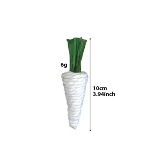 Small Animal Chew Toys For Ribbit Bunny Hamster Guinea Chinchillas Tooth Cleaning Molar Grinding Toys Pet Supplies 6
