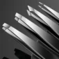 4Piece Set Professional Tweezers Set Perfect For Eyebrow Hair Removal Splinter Very Effortless and Relaxed to Remove