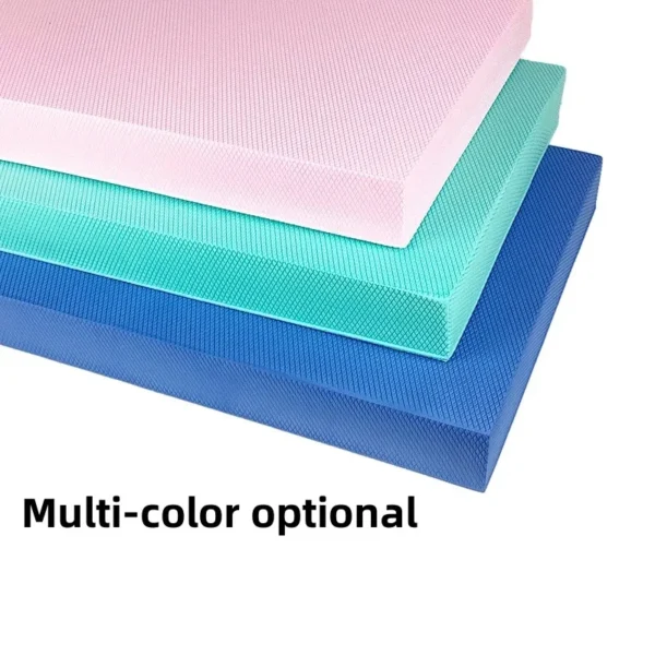 Balance Pad, Non-Slip Foam Mat & Ankles Knee Pad Cushion for Core Balance and Strength Stability Training, Yoga & Fitness 6