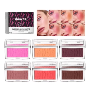 Face Blusher Matte Natural Cheek Tint Brighten Face Pink Red Face Contouring Cosmetics Blush Powder Soft Female Makeup 2