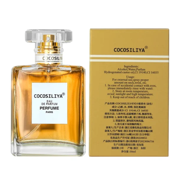 50ml Miss Coco Eau De Toilette Gold Toilette For Ladies Long-lasting Light Scent Light/strong Perfume Elegant Fragrance 2025 6