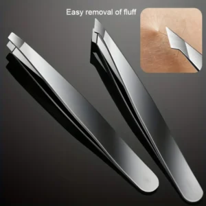 4Piece Set Professional Tweezers Set Perfect For Eyebrow Hair Removal Splinter Very Effortless and Relaxed to Remove 2