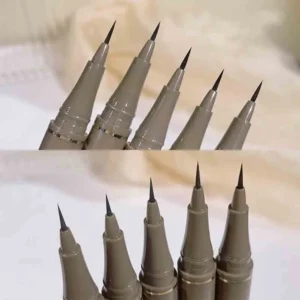 Slim eyeliner is waterproof, sweat-proof, long-lasting and non-smudged. Newbie brown eyeliner liquid pen 3
