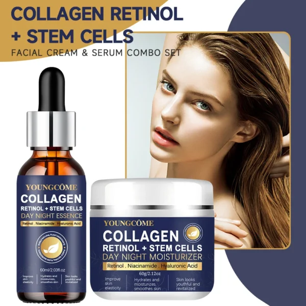 YOUNGCOME Neck and face  set night cream for women anti aging retinol Anti Aging Face Lifting Nourishing Repair Collagen