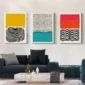 Wall Art Canvas Painting Home Decoration Modern Multicolored Abstract Geomotric Picture Prints Nordic Posters Modern Living Room 2