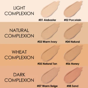 FOCALLURE Waterproof Matte Liquid Foundation Full Coverage Face Concealer Whitening Face Makeup Base Cream Cosmetics for Women 2
