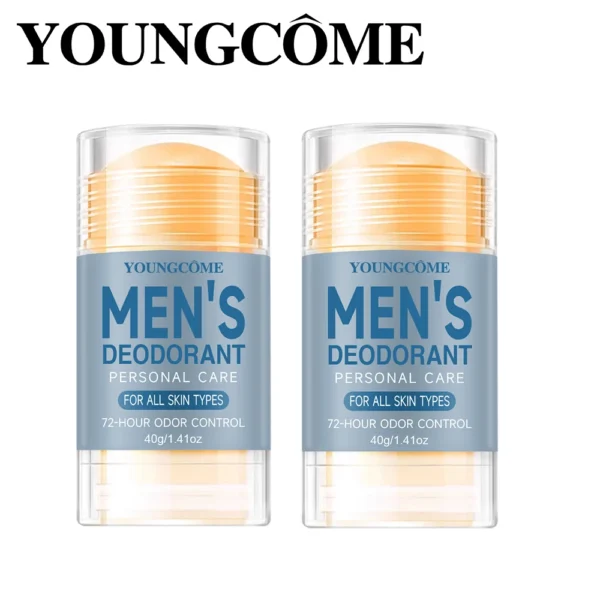 2PCS 40g Mens Refreshing Fragrant Body Lotion - Long-Lasting Deodorizing,Anti-Sweating, and Moisture Control for Hot Summer Days 6