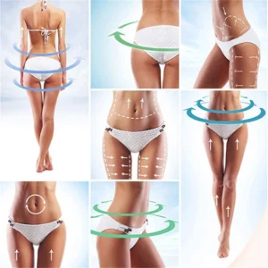 Anti-Cellulite Massager Infrared Electric Body Slimming&Relaxing Muscle 3D Roller Device Weight Loss Fat Remove Roller Massager 4