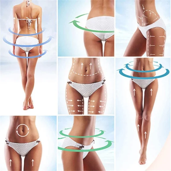 Anti-Cellulite Massager Infrared Electric Body Slimming&Relaxing Muscle 3D Roller Device Weight Loss Fat Remove Roller Massager 4