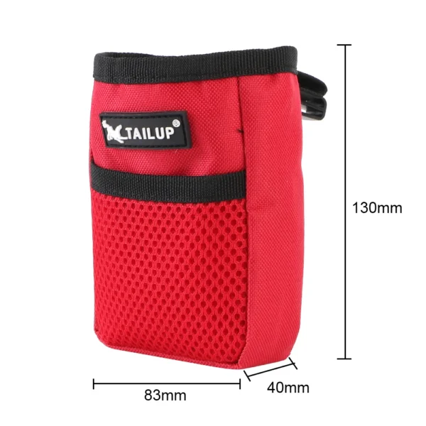Pet Feed Pocket Dog Accessories For Dog Outdoor Training Snack Training Obedience Bag Pet Food Treat Bag Waist Pouch 5