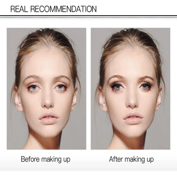 Black Curled Lashes Mascara Lengthens Eyelashes Extra Volume Long Lasting Waterproof Natural Quick Drying Lashes Female Makeup 4