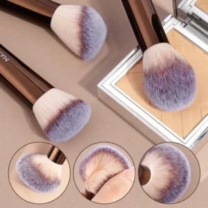 MAANGE 13PCS Makeup Brush Set Foundation Concealer Powder Eyeshadow Blush Brush Kabuki Blending Cosmetic Beauty Tool for Face 5