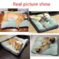 Soft Pet Dog Bed Winter Warm Dog Sleeping Mat Corduroy Pet Mat for Small Medium Large Dogs Removable Puppy Bed Pet Supplies 2