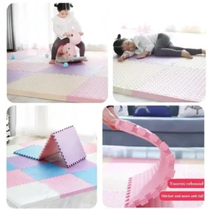 8-16pcs Baby Puzzle Floor Kids Carpet Bebe Mattress EVA Foam Baby Blanket Educational Toys Play Mat for Children 30x1cm 3