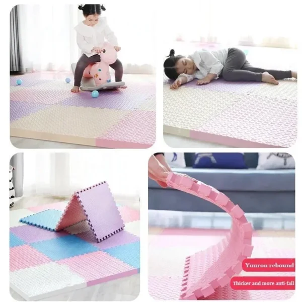 8-16pcs Baby Puzzle Floor Kids Carpet Bebe Mattress EVA Foam Baby Blanket Educational Toys Play Mat for Children 30x1cm 3