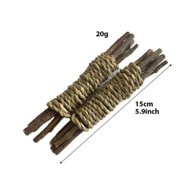 Small Animal Chew Toys For Ribbit Bunny Hamster Guinea Chinchillas Tooth Cleaning Molar Grinding Toys Pet Supplies 5