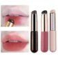 Silicone Lip Brush With Cover Cap Concealer Brush Like Fingertips Q Soft Lipstick Makeup Brushes Round Head No Broken
