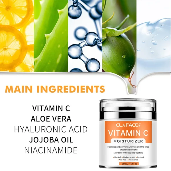 Retinol Face Cream Anti-wrinkle Anti-aging Moisturizing Hyaluronic Acid Vitamin C Facial Cream Skincare Face Whitening Creams 4