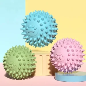 Pet Dog Toy Ball Solid Bite-Resistant Chewing Indestructible Bouncing Ball Dog Rubber Training Interactive Game Teething Ball 2