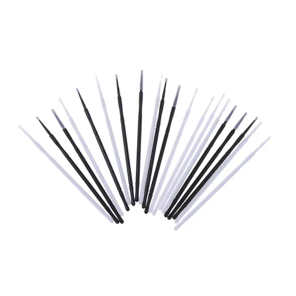 100Pcs Professional  Disposable Eyelash  Extension Micro  Brush Applicator Make  Up Mascara  Swab  Brushes Swab makeup brushes 2