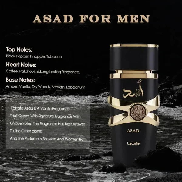 100ml Original Perfume Spray Long-lasting Men's Perfume Yara Moi Tous Asad Women's Fragrance Long-lasting Pheromones Gift 3