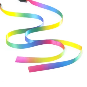 Pet Cat Toys Cute Funny Rainbow Strips Stick Cat Teaser Wand  Pet Toys for Cats Interactive Toys Cat Supplies Pet Products 3