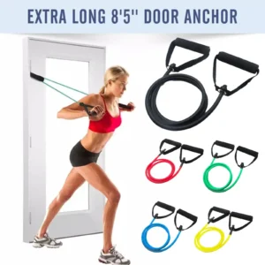 5 Levels Resistance Bands With Handles Yoga Pull Rope Elastic Fitness Exercise Tube Band For Home Workouts Strength Trainin D1z5 2