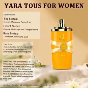 100ml Original Perfume Spray Long-lasting Men's Perfume Yara Moi Tous Asad Women's Fragrance Long-lasting Pheromones Gift 6