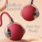 Cat Interactive Ball Toys Automatic Rolling Ball Faux Tail Rechargeable Smart Pet Electric Toy Dog Cat Training Imitate Mouse 2