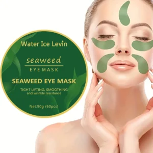 60pcs seaweed hyaluronic acid eye mask to remove dark circles collagen eye patch facial care products 2