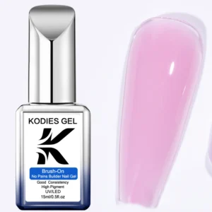 KODIES GEL Builder Nail Gel Polish In A Bottle 15ML Semi Permanent UV Pink Biabs Building Construction Gel for Extension Nailart 3