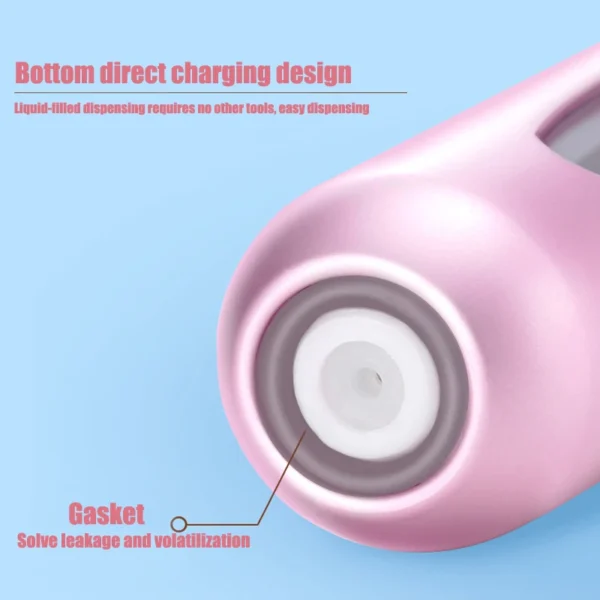 5ml /10ml Mini Portable Bottom-Filling Pump Perfume Bottle Sample Perfume Refillable Spray Bottle Empty Cosmetic Containers Set 3