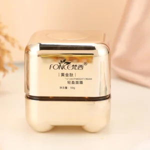 FONCE Male Female Gold Peptide Moisturizing Face Cream Multiple Plant Essence Facial Care Refreshing 50g 5