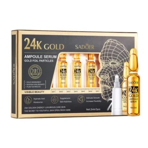 Vitamin C Face Whitening Serum Dark Spots Freckles Removal Hyaluronic Pore Minimizer Anti Aging Wrinkle Remove Golder Essence 3