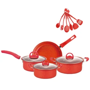 Non-Stick Pots And Pans Set 13-Piece Kitchen Utensil Set Kitchen Cookware Gifts for Friends and Family 6
