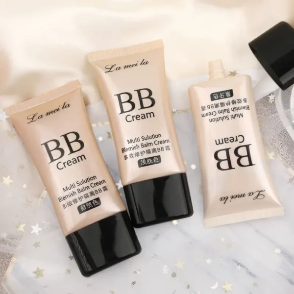 High Coverage Foundation BB Cream Concealer Brighten Facial Contour Primer Base Waterproof Long-Lasting Korean Makeup Cosmetic 4
