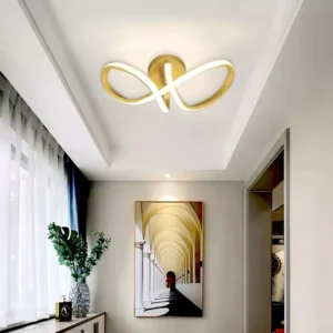 Modern LED Ceiling Light Corridor Lighting Fixture Minimalist Line Lamps Aisle Entryway Staircase Corner Indoor Decor Led Lustre 2