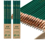10Pcs Wooden Lead Pencils HB 2B Standard Pencil Office School Drawing Writing Stationery
