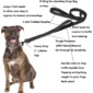 Dog Leashes Outdoor Travel Dog Training Chain Heavy Duty Double Handle Lead for Greater Control Safety Training Dual Handle 2