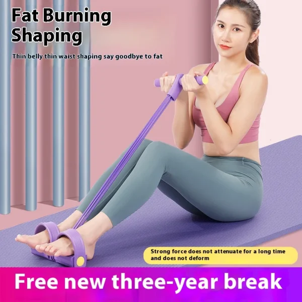 Multifunction Tension Rope Resistance Band Elastic Pedal Puller Leg Stretching Slimming Training Portable Fitness Equipment 3